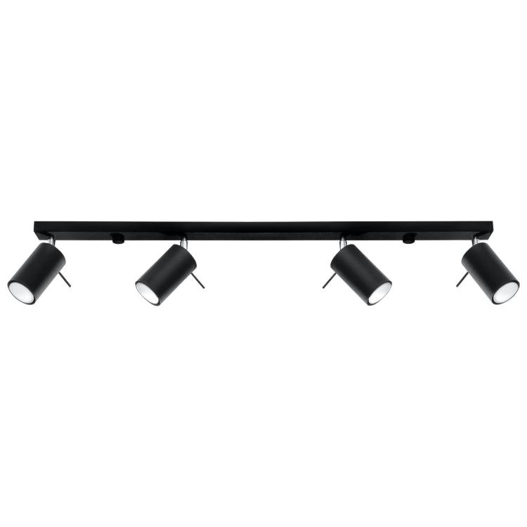 Loftslampe Ring 4l Sort - Black Friday Udsalg!