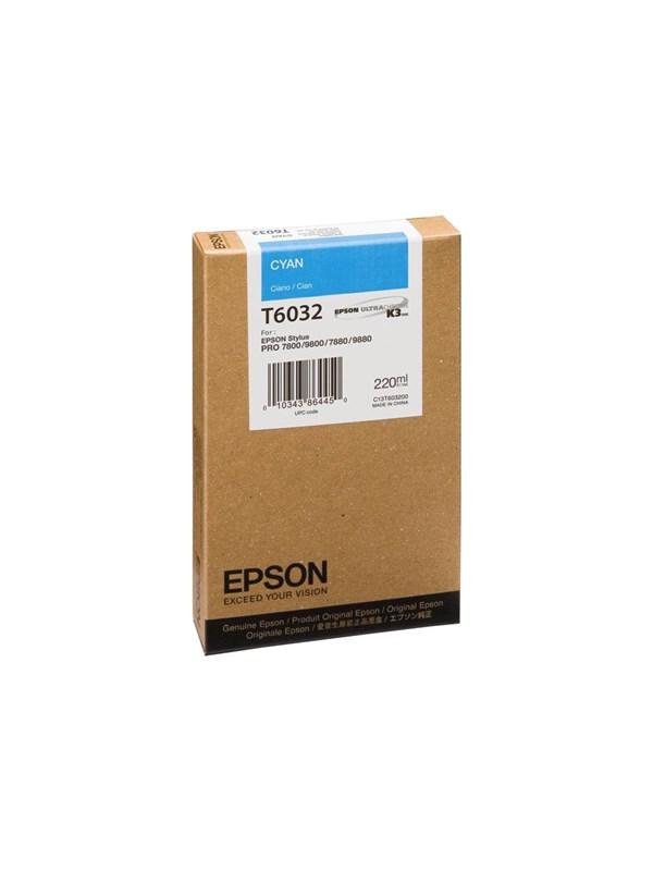 T6032 Cyan Blækpatron - Black Friday Tilbud!