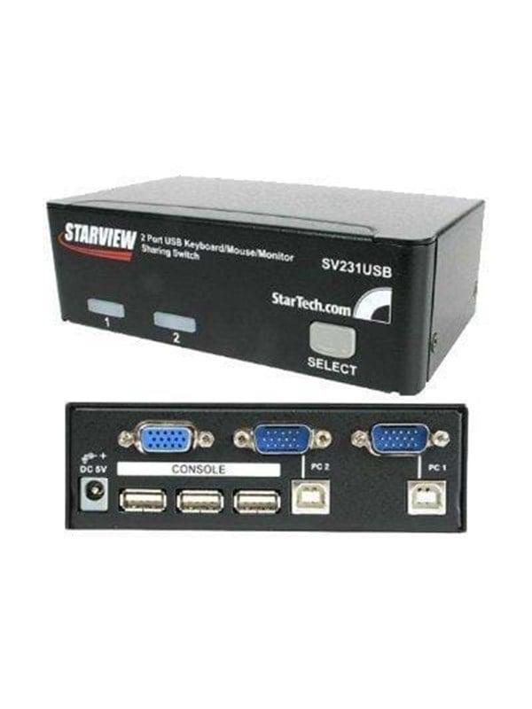 2-Port USB KVM Switch - Black Friday Tilbud fra Startech.com