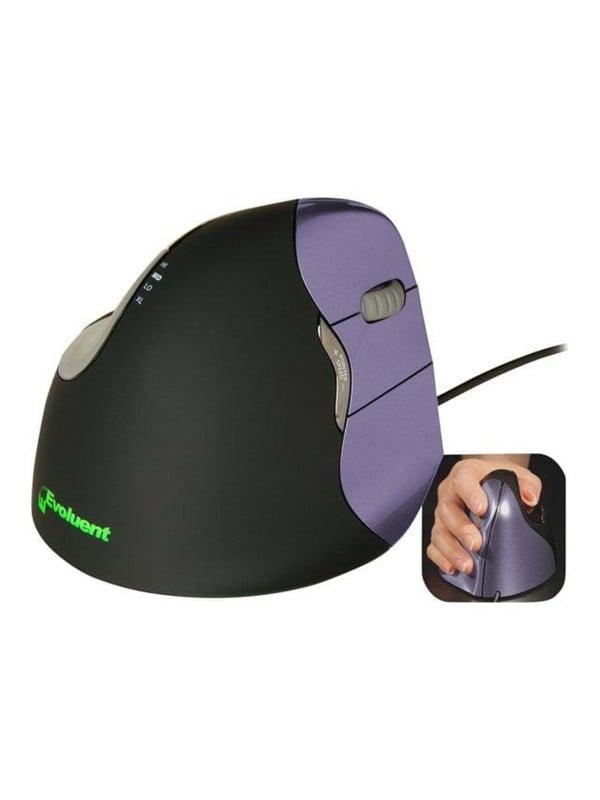Vertikal Mus 4 Small Trådløs - 6 Knapper - Brun Black Friday Udsalg