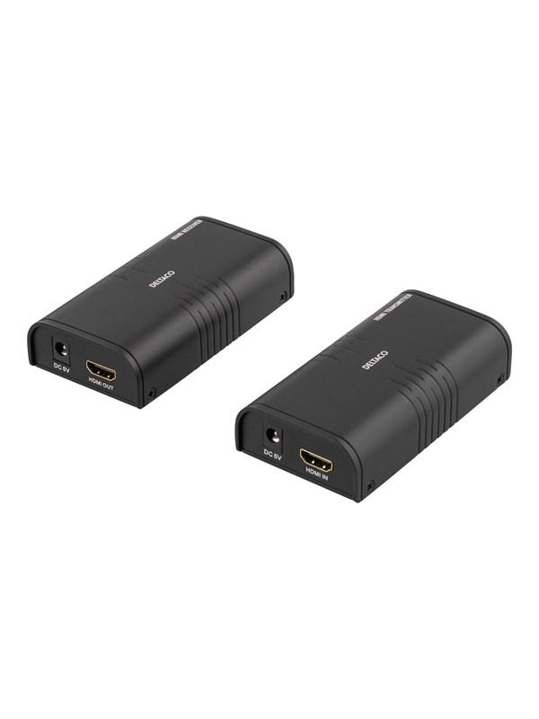 Ethernet HDMI Forlænger Op Til 120m - Black Friday Udsalg