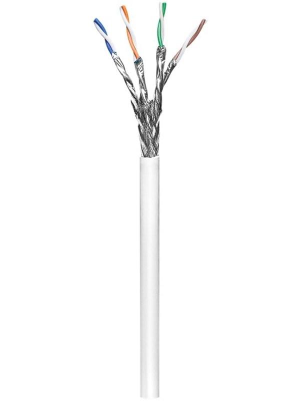 Cat 6 Netværkskabel S/FTP Hvid 305 M Black Friday Udsalg