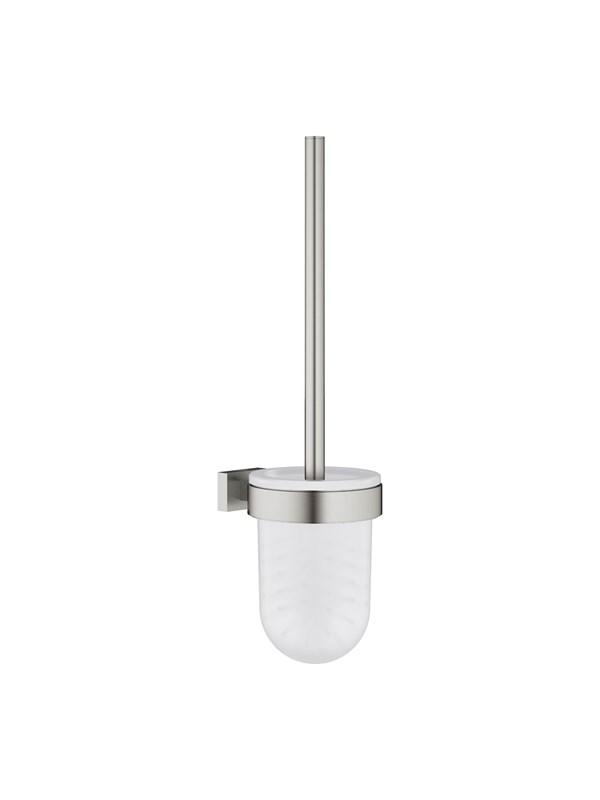 Essentials Cube Toiletbørste med Holder Supersteel