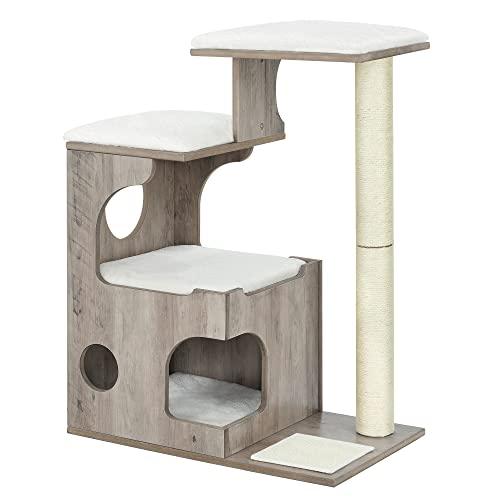 86 cm Kradsetræ med 3 Pladser og Hule