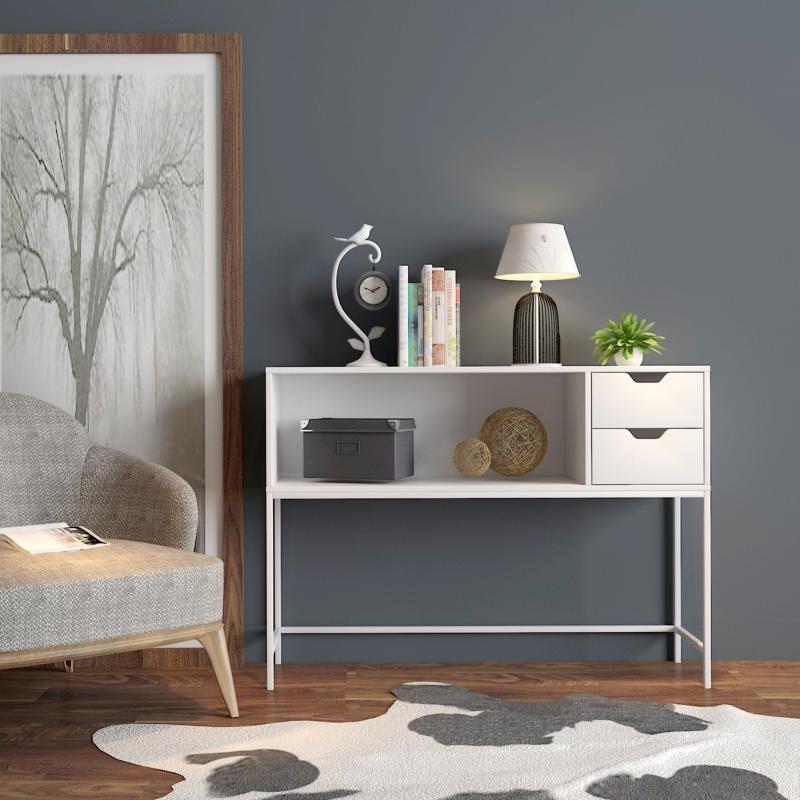 Konsolbord med Pladsbesparende Skuffer - Black Friday Udsalg
