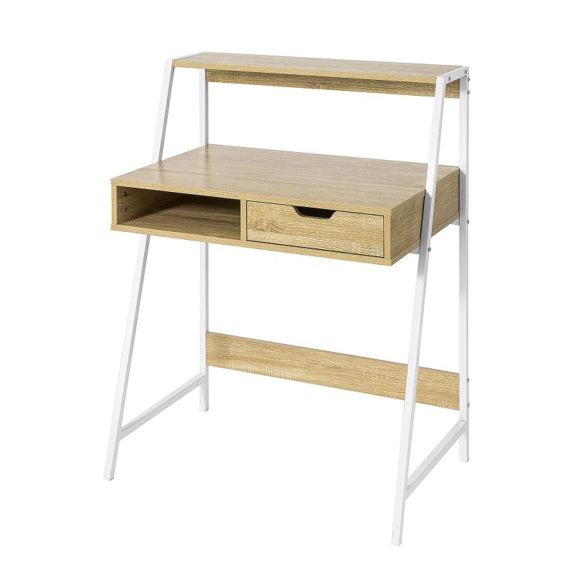 Skrivebord med skuffe og hylde - Black Friday Udsalg!