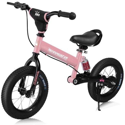 Børnecykel med Affjedring - Pink Black Friday Udsalg!