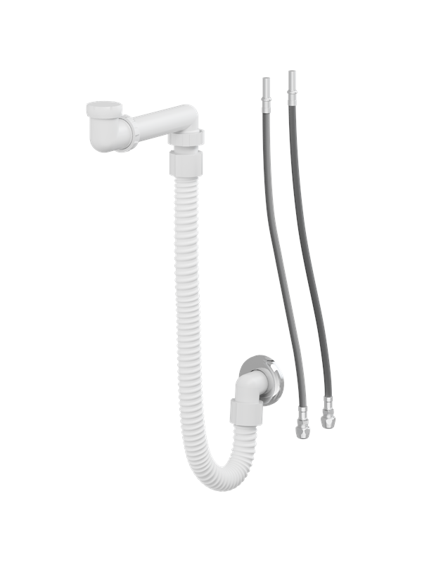 Fleksibelt Til- og Afløbssystem 700 mm - Black Friday Udsalg