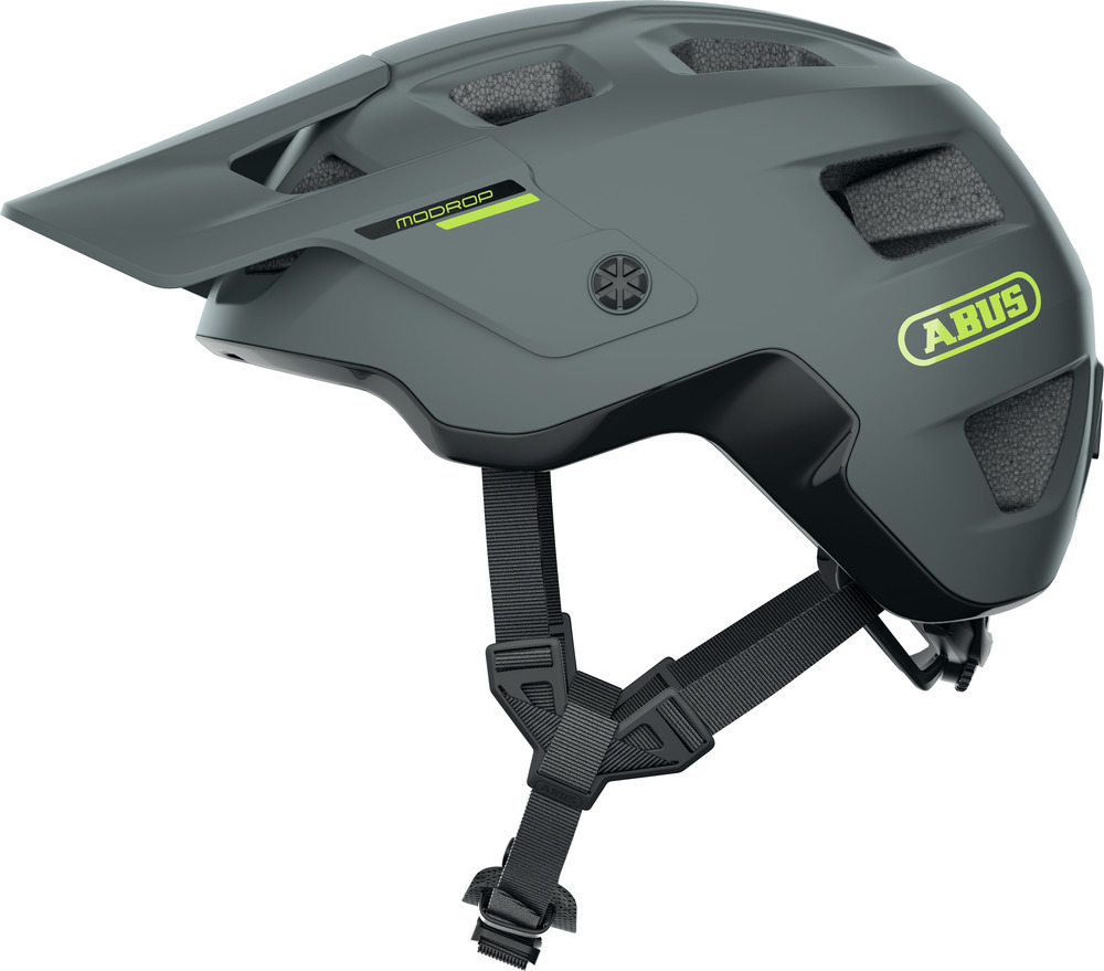 ABUS MoDrop Grå MTB-hjelm til Black Friday Udsalg