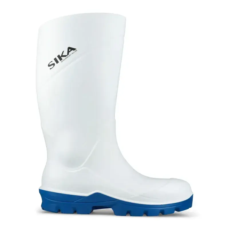 Sika White PU Støvler - Black Friday Udsalg!