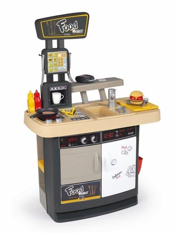 Food Corner Restaurant 29pcs. Black Friday Smoby Udsalg