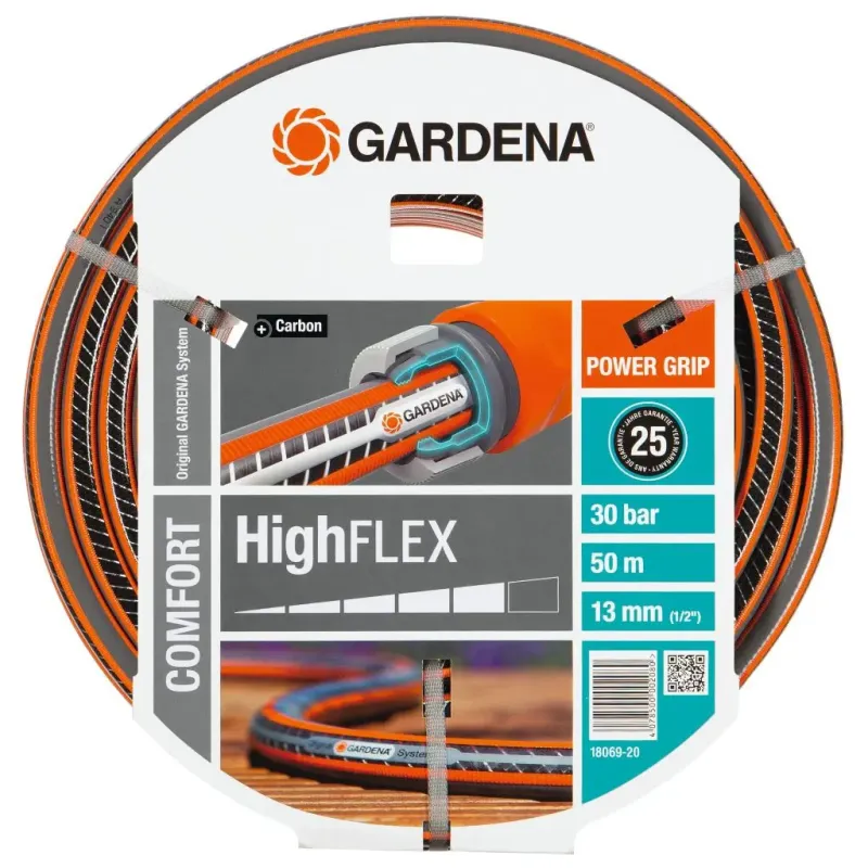 Comfort Highflex Slange 1 2" 50m Black Friday Gardena Udsalg