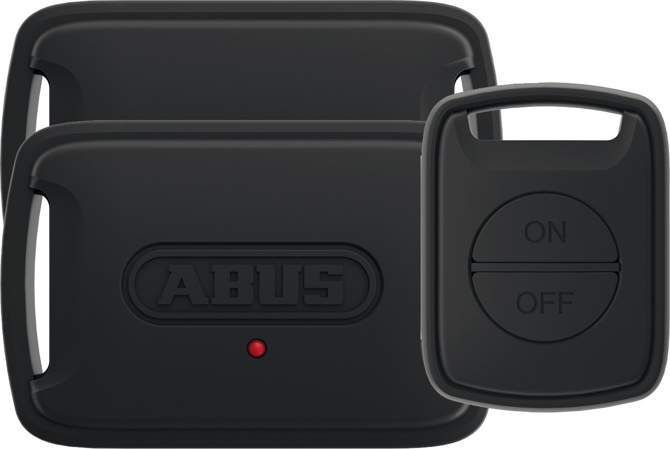 Alarmbox Rc Twinset   2 X Boks & Fjernbetjening Black Friday Abus Udsalg