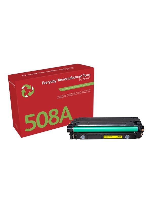 006r03469   Alternative To Hp 508a   Cf362a Yellow Toner   Lasertoner Gul Black Friday Xerox Udsalg