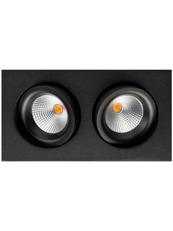 Junistar  Isosafe Dimtowarm Sort 2x6w Black Friday Sg Armaturen Udsalg