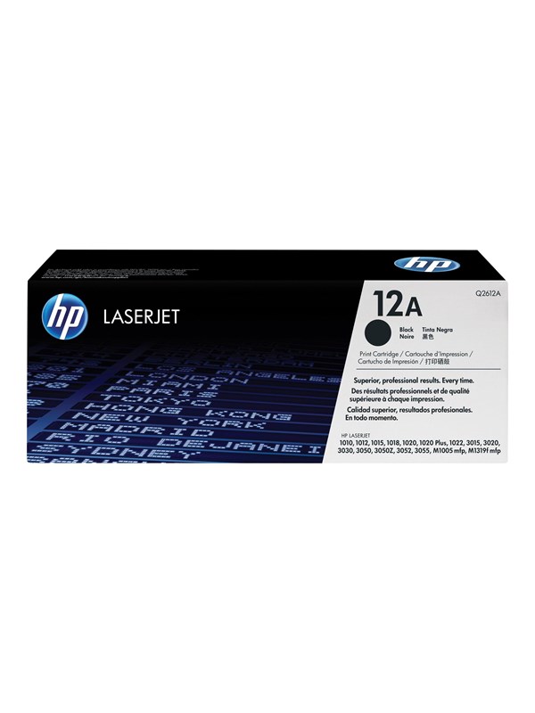 12a   Q2612a Black Toner   Lasertoner Sort Black Friday Hp Udsalg