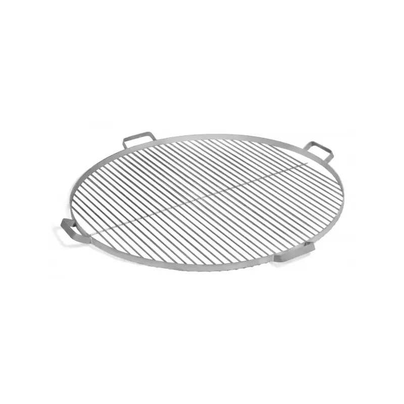 60 Cm Rustfristål Rist Med 4 Håndtag Black Friday Cook King Udsalg