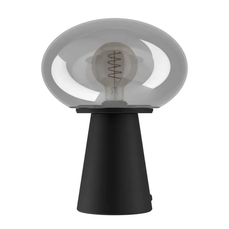 Madonnina Bord H325 Sort Grå Transp.   Bordlampe   900946 Black Friday Eglo Udsalg