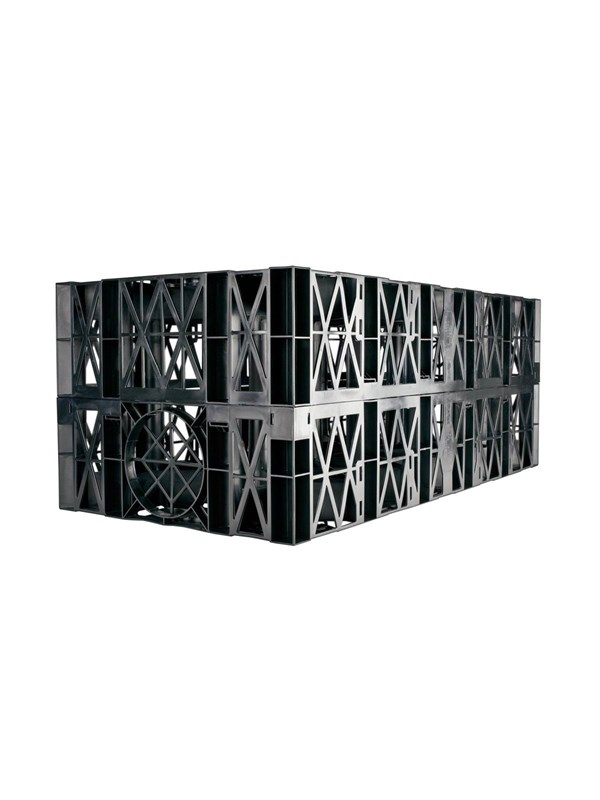 Aquacell Lite Regnvandskassette Pp Sort Black Friday Wavin Udsalg