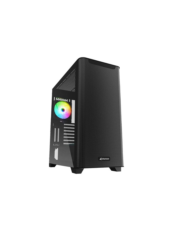 M30 Rgb   Mid Tower   Extended Atx   Kabinet   Tower   Sort Black Friday Sharkoon Udsalg