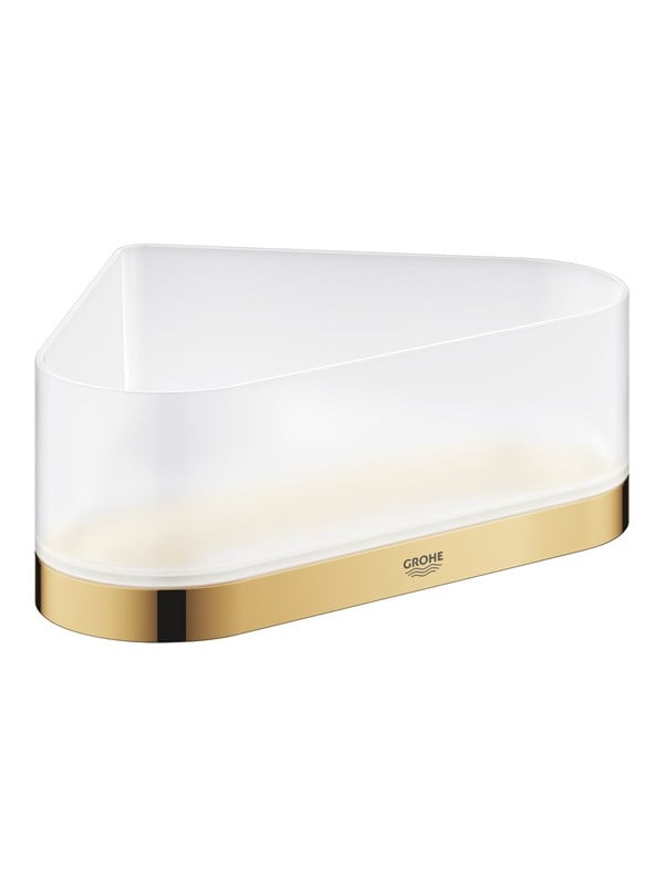 Selection Bakke Til Hjørne Med Holder Poleret Cool Sunrise Black Friday Grohe Udsalg