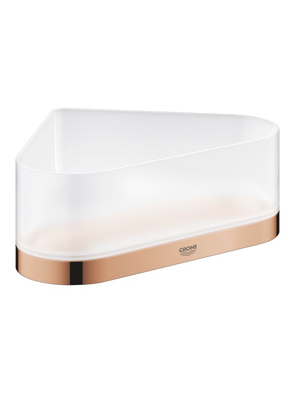 Selection Bakke Til Hjørne Med Holder Poleret Warm Sunset Black Friday Grohe Udsalg