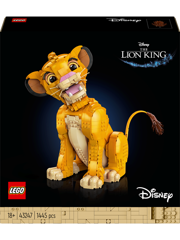 Disney 43247 Ung Simba   Løvernes Konge Black Friday Lego Udsalg