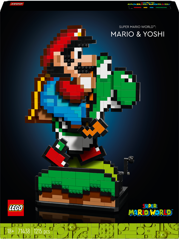 Super Mario 71438 Super Mario World: Mario Og Yoshi Black Friday Lego Udsalg