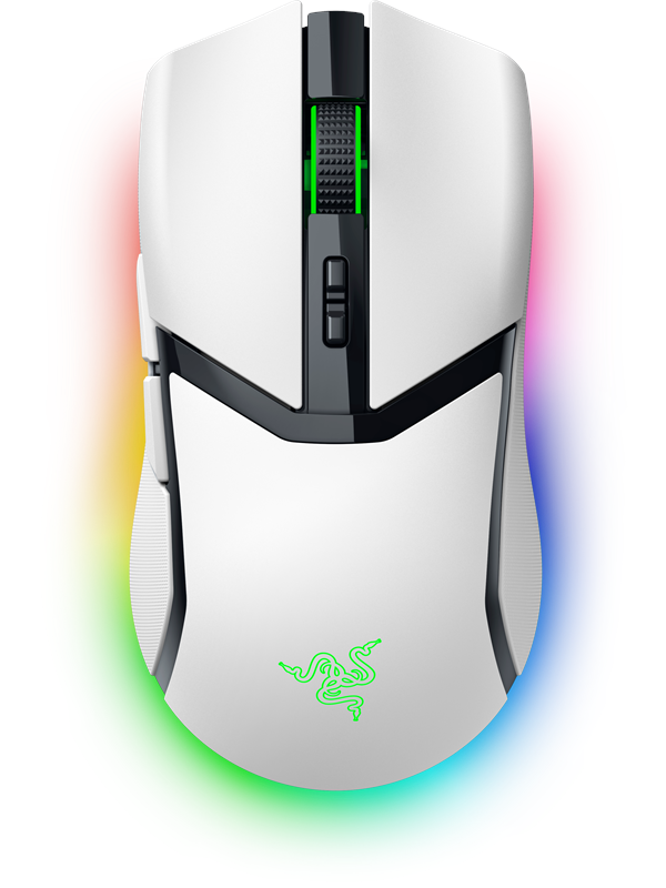 Cobra Pro   Gaming Mus   Optisk   8 Knapper   Hvid Med Rgb Led Lys Black Friday Razer Udsalg