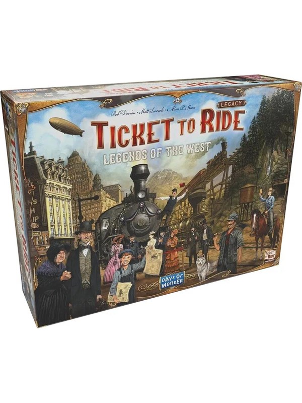 Ticket To Ride   Legacy   Legends Of The West Black Friday Days Of Wonder Udsalg