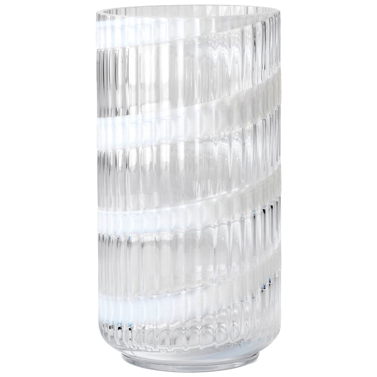 Swirl Vase 20,5 Cm, Hvid Black Friday Lyngby Porcelæn Udsalg