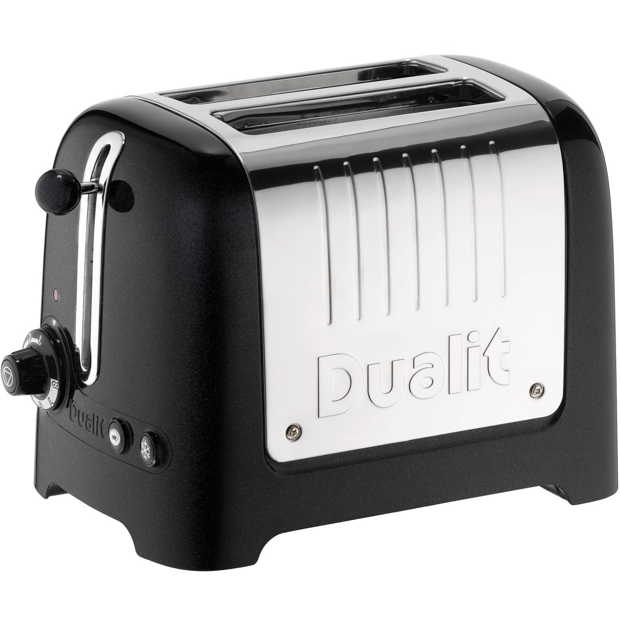 2 Slots Lite Toaster, Sort Black Friday Dualit Udsalg