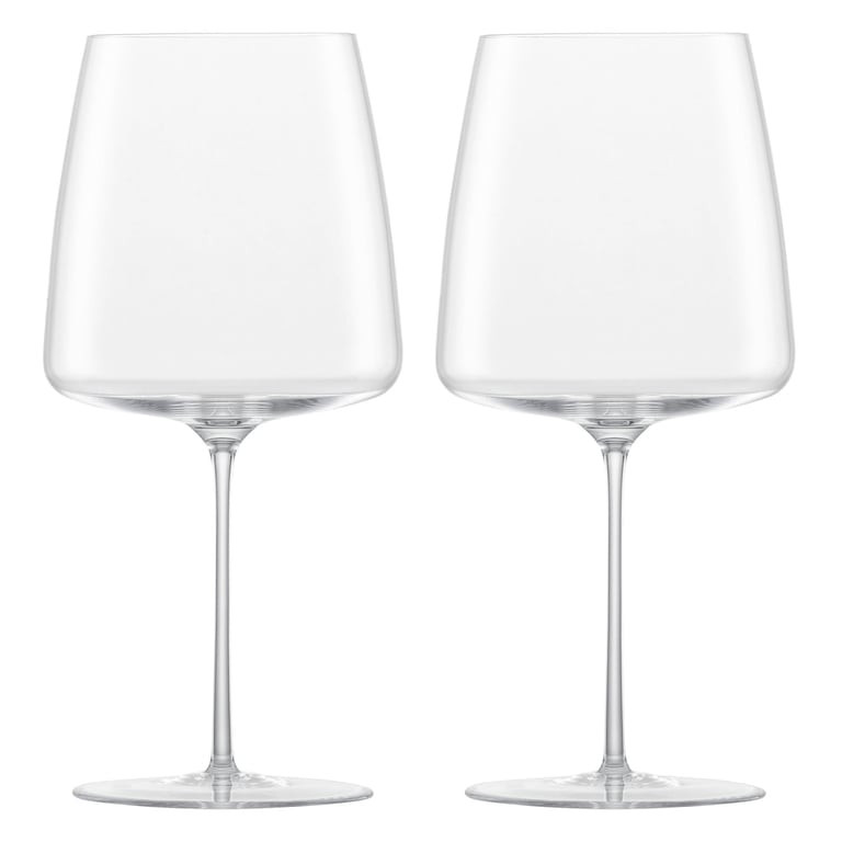Simplify Fruity & Delicate Rødvinsglas 74 Cl, 2 Pak Black Friday Zwiesel Udsalg