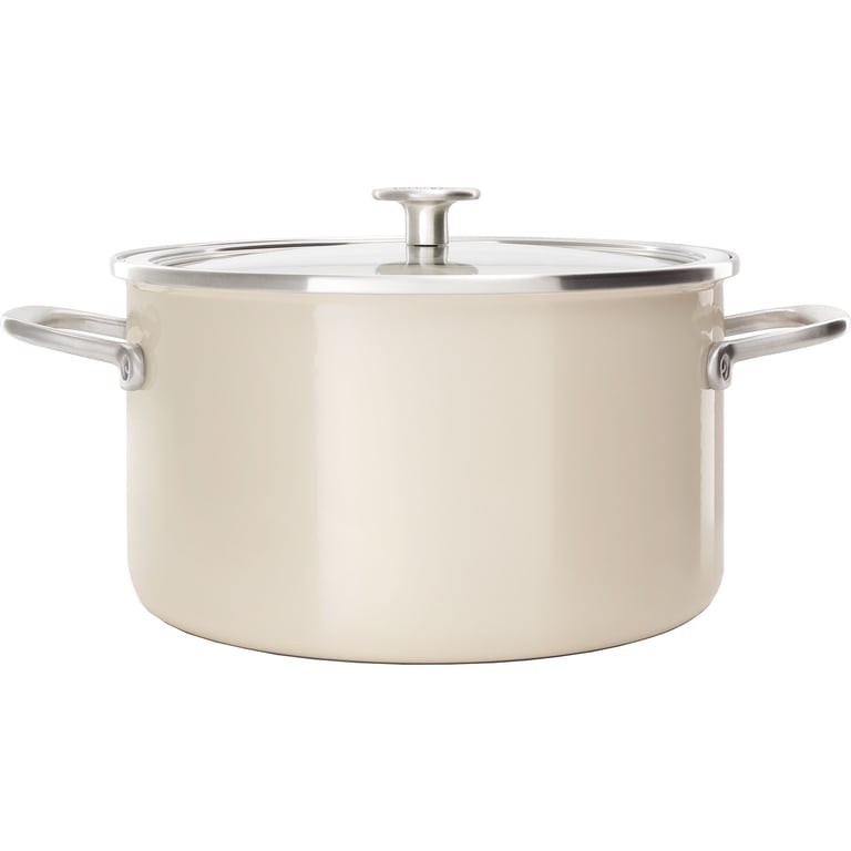 Cookware Collection Gryde M Låg 24 Cm, Mandel Black Friday Kitchenaid Udsalg