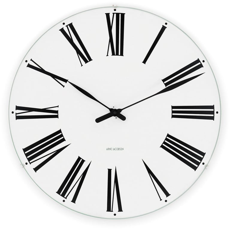 Roman Vægur 16 Cm. Black Friday Arne Jacobsen Udsalg