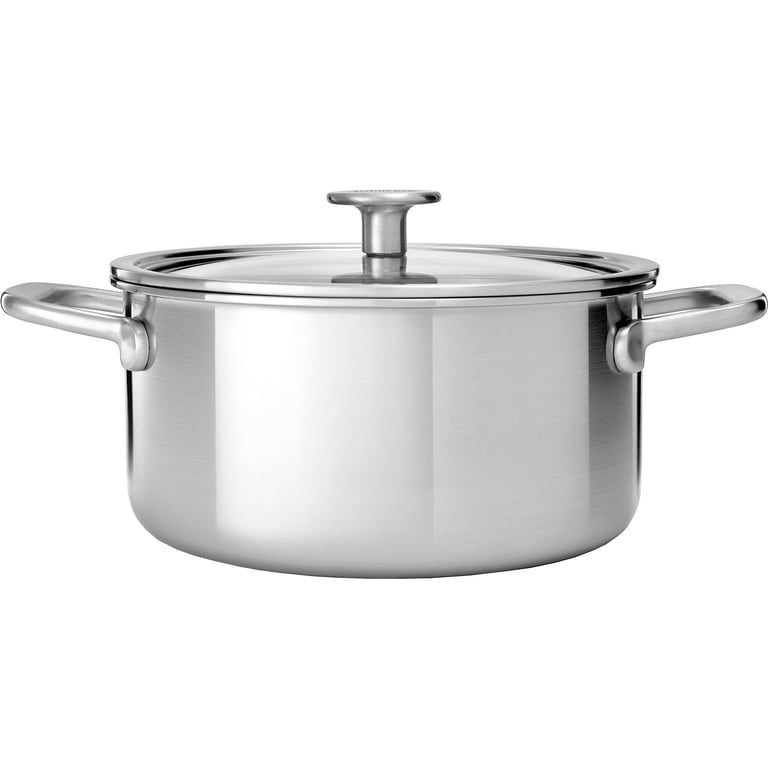 Cookware Collection Gryde M Låg Rustfrit Stål 20 Cm Black Friday Kitchenaid Udsalg