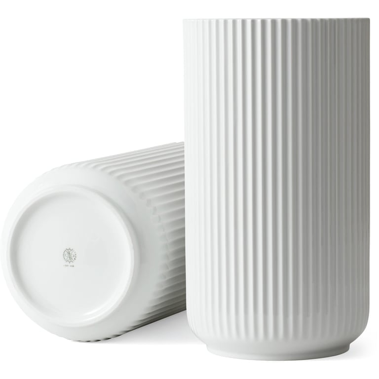 Lyngbyvasen 38 Cm., Porcelæn   Hvid Black Friday Lyngby Porcelæn Udsalg