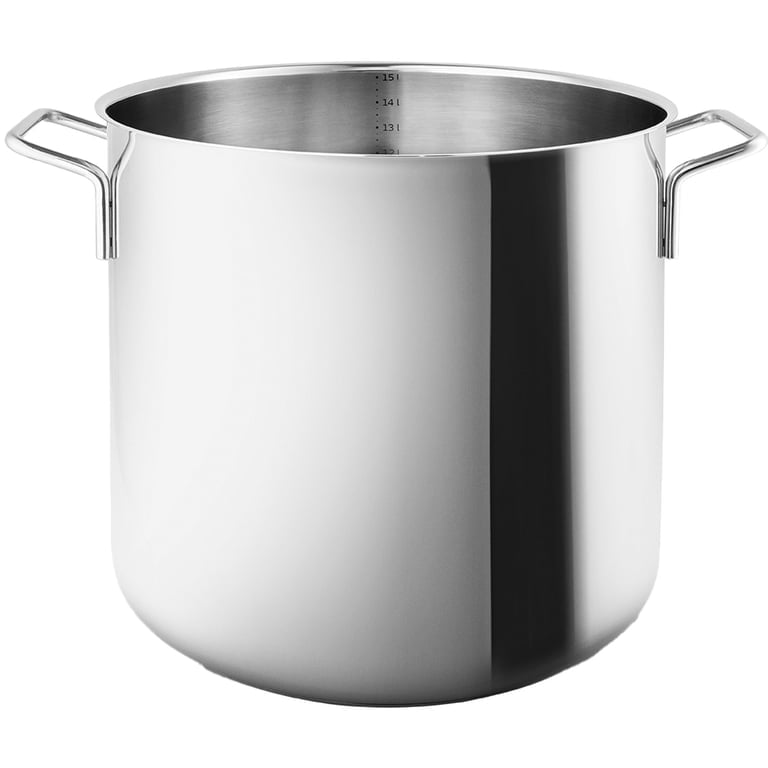 Gryde 15 Liter, Rustfrit Stål Black Friday Eva Trio Udsalg