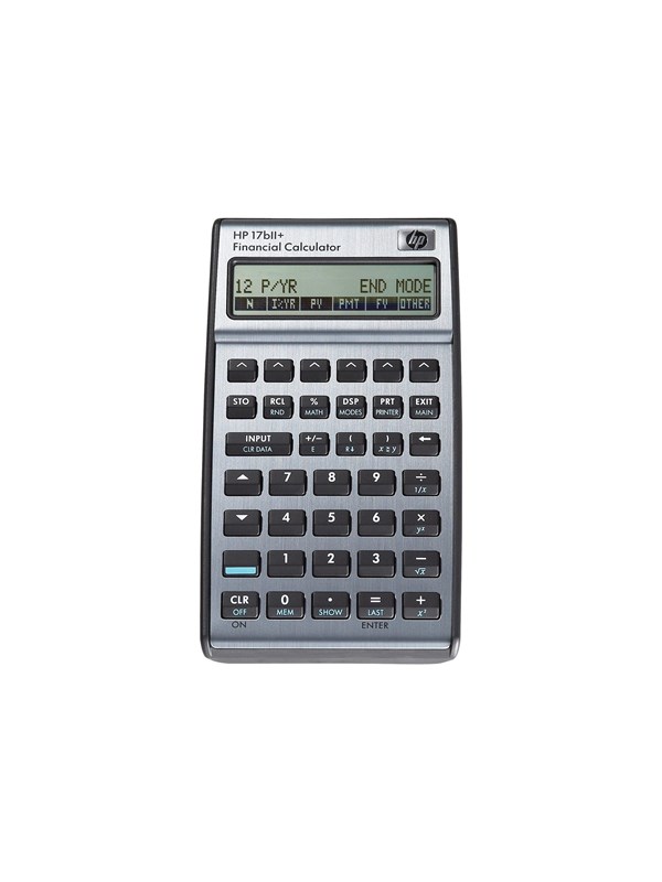 17bii+ Financial Calculator Black Friday Hp Udsalg