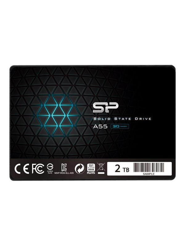Ace A55 Ssd   2tb   2.5"   Sata 600 Black Friday Silicon Power Udsalg