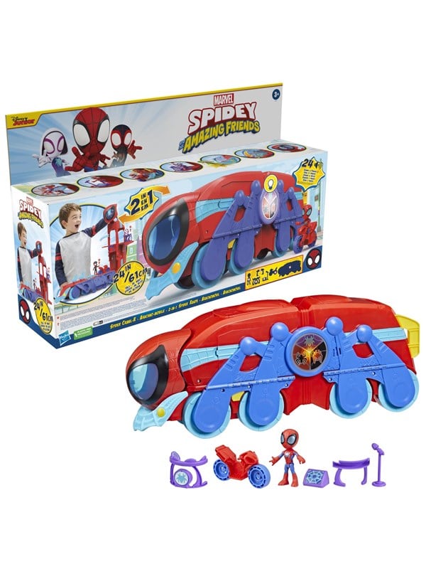 Spidey And His Amazing Friends Spider Crawl R Black Friday Marvel Udsalg