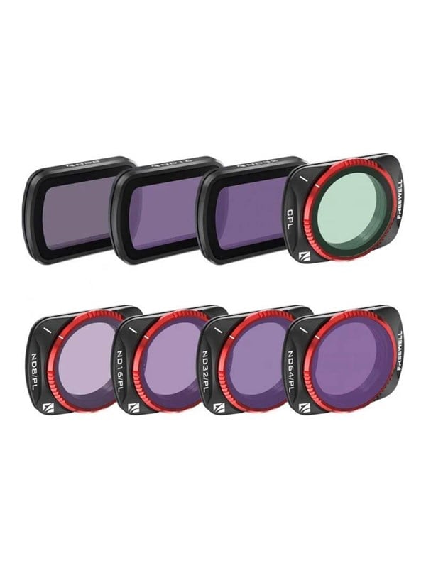 Set Of 8 Filters Dji Osmo Pocket 3 Black Friday Freewell Udsalg