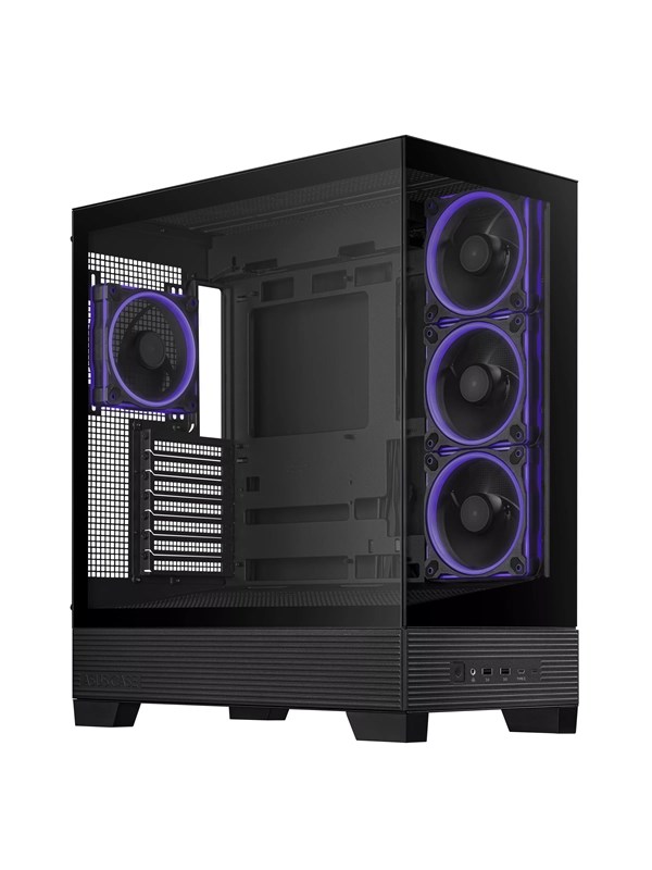 A31 Plus Tg Argb Black   Kabinet   Miditower   Sort Black Friday Asus Udsalg