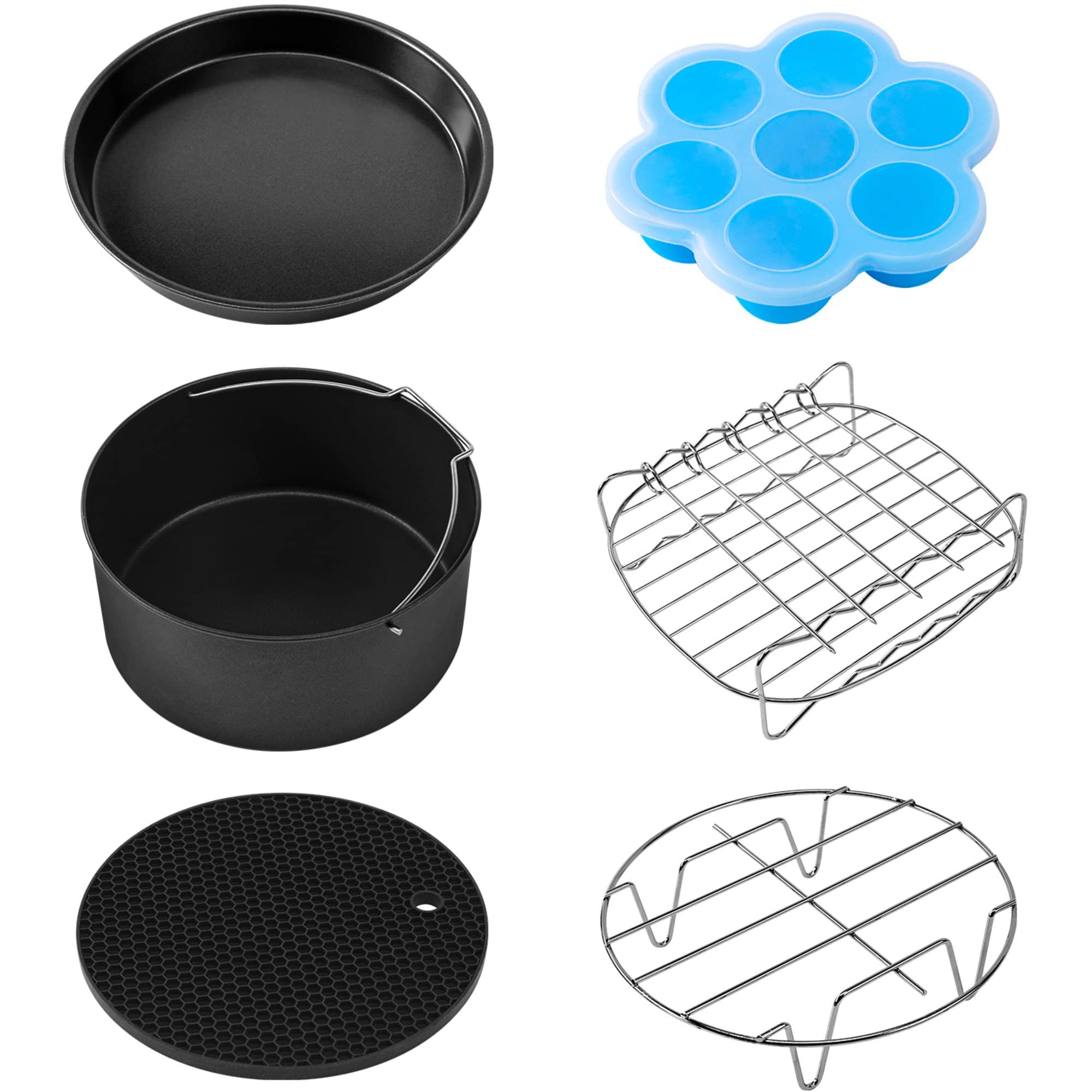 Airfryer Tilbehørspakke, 6 Dele Black Friday Cosori Udsalg