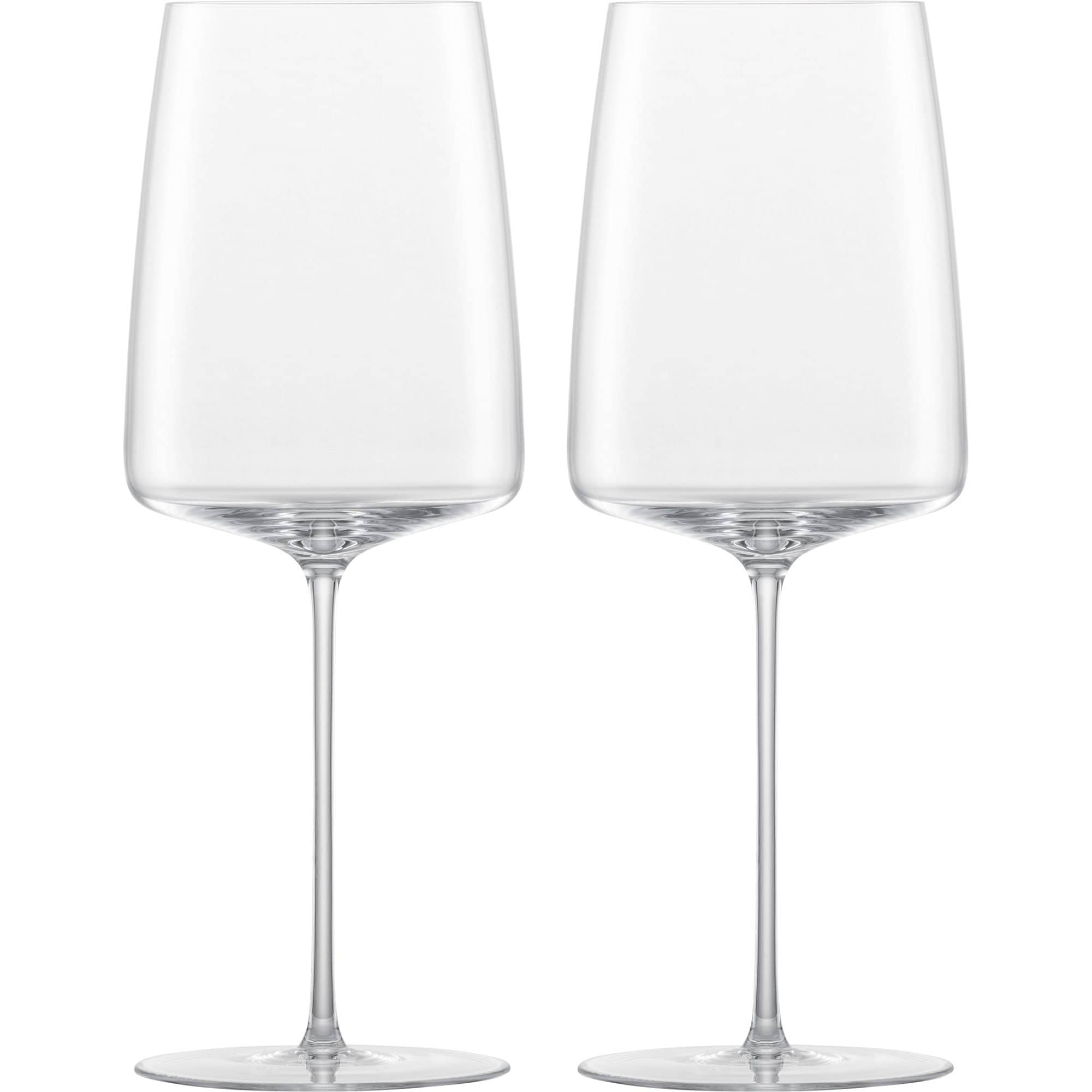 Simplify Flavoursome & Spicy Rødvinsglas 69 Cl, 2 Pak Black Friday Zwiesel Udsalg