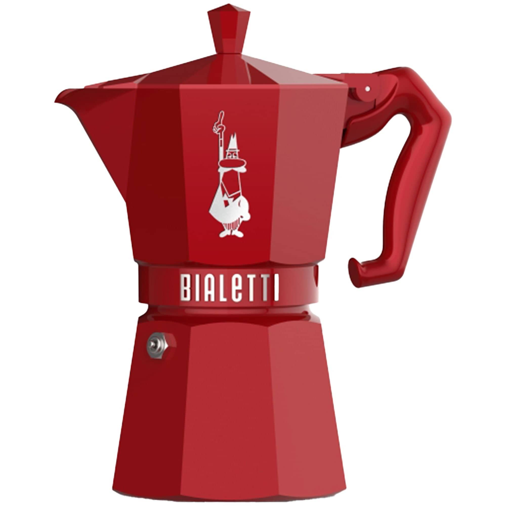 Mokkabrygger 6 Kopper, Rød Black Friday Bialetti Udsalg