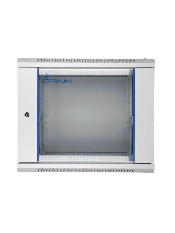 Ex.8574   9u   Wall Mount Rack Cabinet Black Friday Extralink Udsalg
