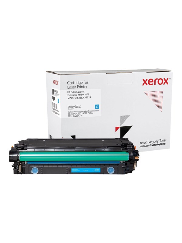 006r04147   Alternative To Hp 651a   650a   307a   Ce341a   Ce271a   Ce741a Cyan Toner   Lasertoner Cyan Black Friday Xerox Udsalg