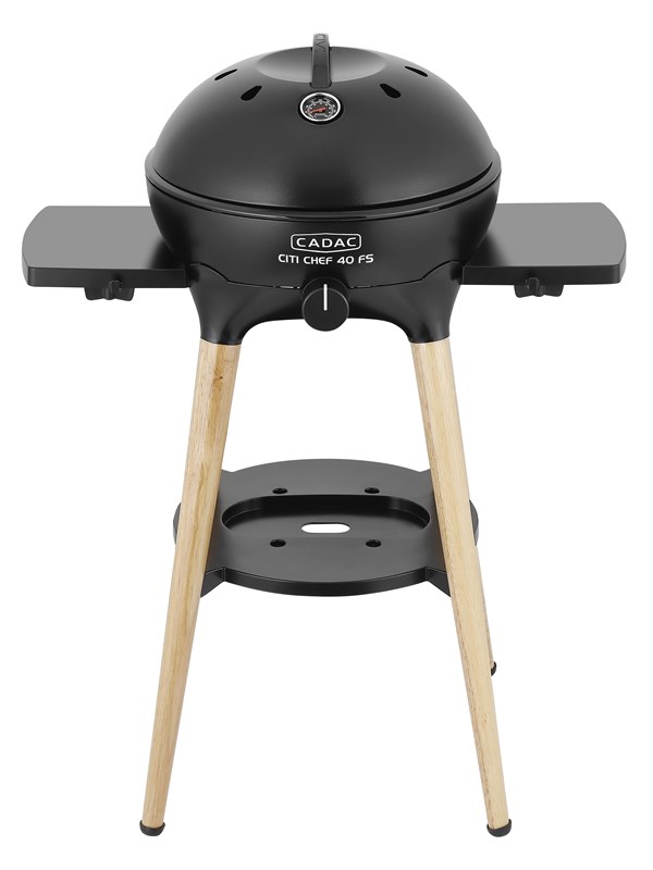 Gas Grill ø40 "citi Chef 40" Monteret Med 4stk. Design Ben   30 Bar Black Friday Cadac Udsalg