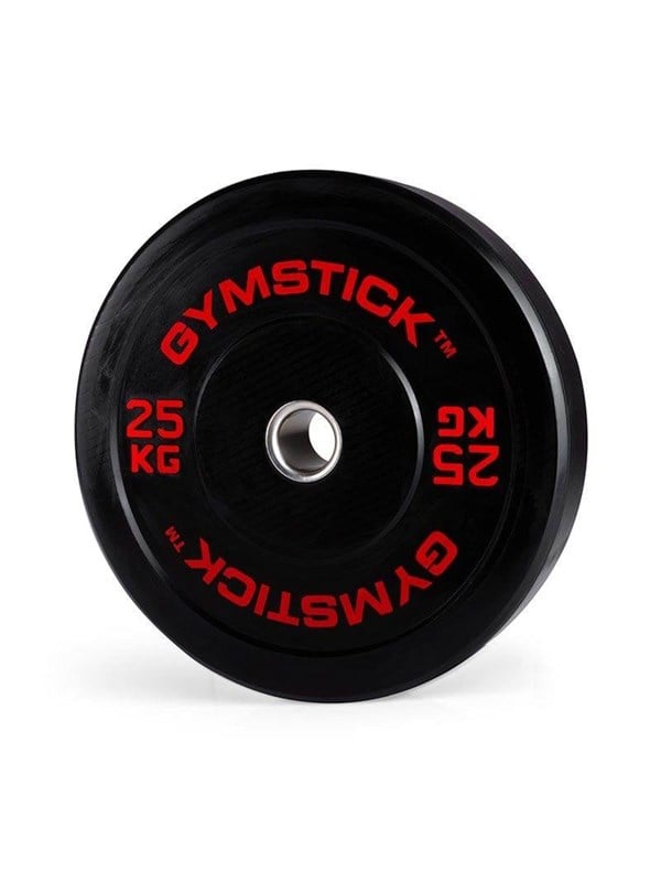 Bumper Plate 25kg   Single Black Friday Gymstick Udsalg